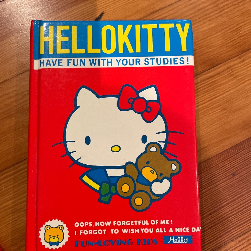 vintage Hello Kitty diary - 1976